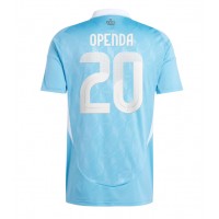 Camiseta Bélgica Lois Openda #20 Segunda Equipación Replica Eurocopa 2024 mangas cortas